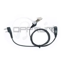 Micrófono de tubo acústico Para Kenwood Baofeng UV 5R, accesorio de Radio CB, 2 pines, PTT, auricular, BF 888S
