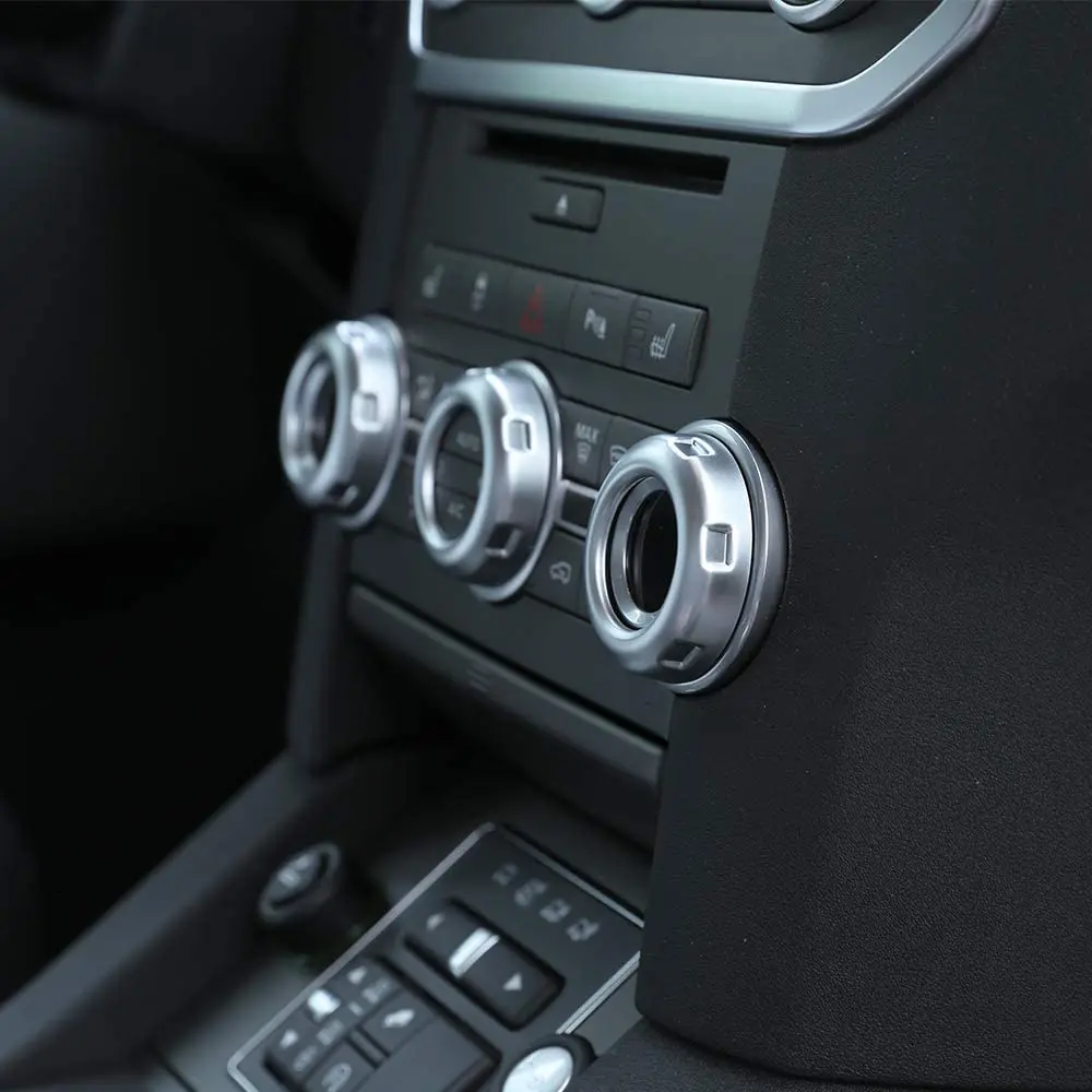 Хромированные ручки для регулировки громкости и кондиционера Land Rover Discovery 4 LR4 2010