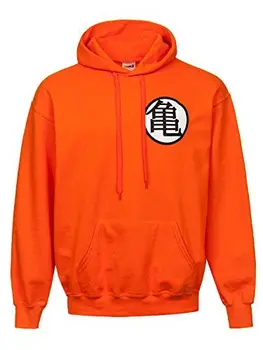 

Dragon Ball Z Symbols Hooded sweatshirt orange L