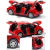 1:32 15.8cm Honda Fit Car Model Toys With Sunroof And Light Pull Back Function Diecast Vehicles Model Hatchback Car Toy For Boys ► Photo 3/6