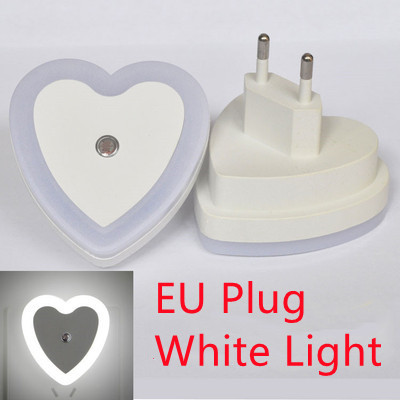 Night Light Sensor Control Night Lamp Energy Saving LED Sensor Lamp US/UK/EU Plug Nightlight for Children Kids Bedroom