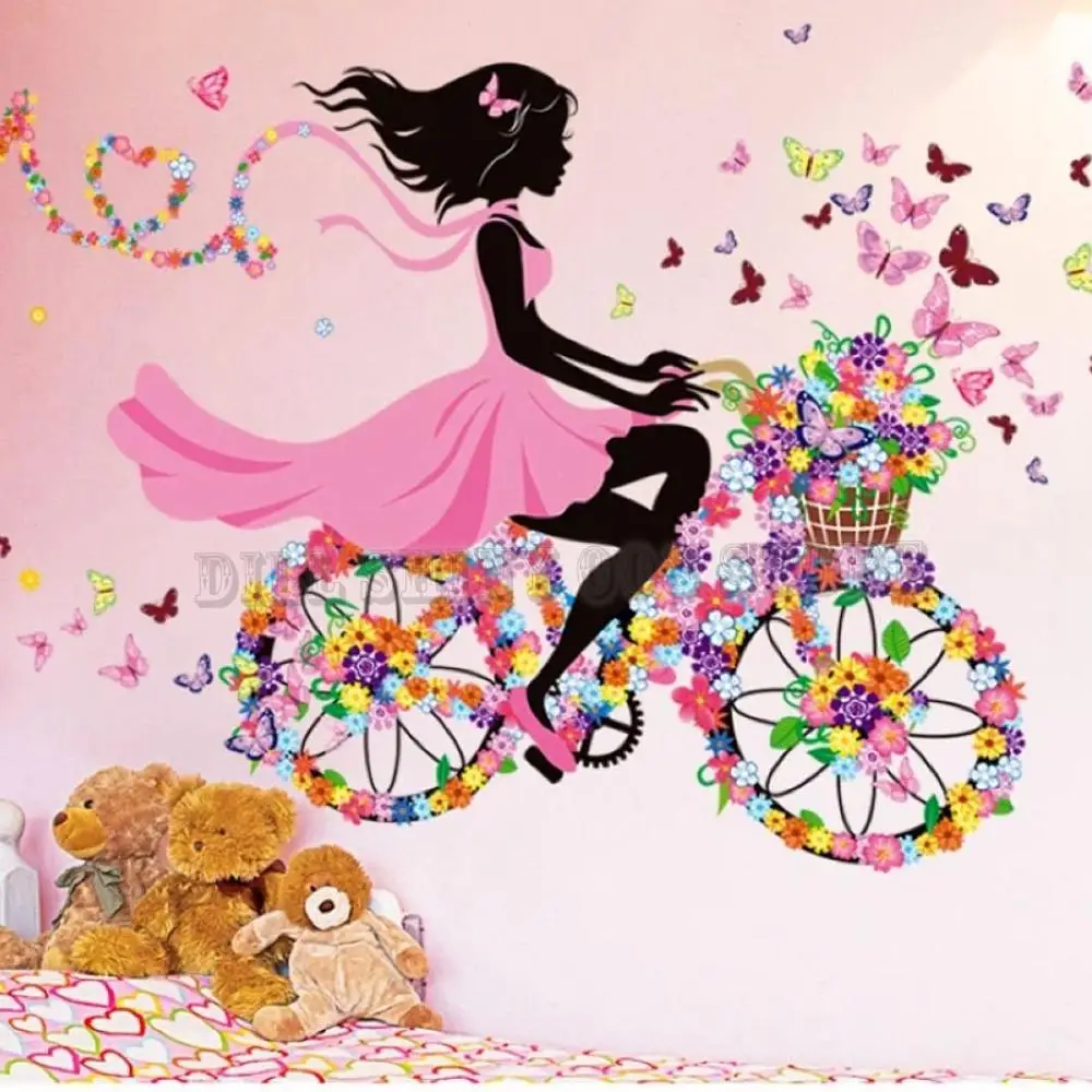 Постеры для девочек. Панно для девочки на стену. Панно девочка на велосипеде. Картина в детскую девочке. Девочки на велосипеде украшение на стену.