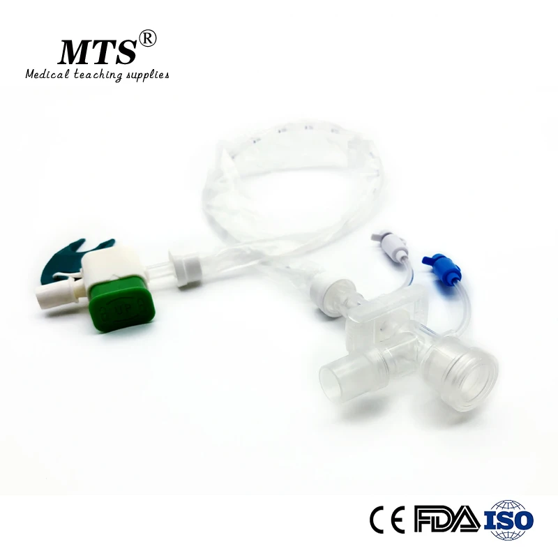

24H or 72H Closed Suction catheter breathing catheter Connect ventilator and endotracheal tube medical teaching