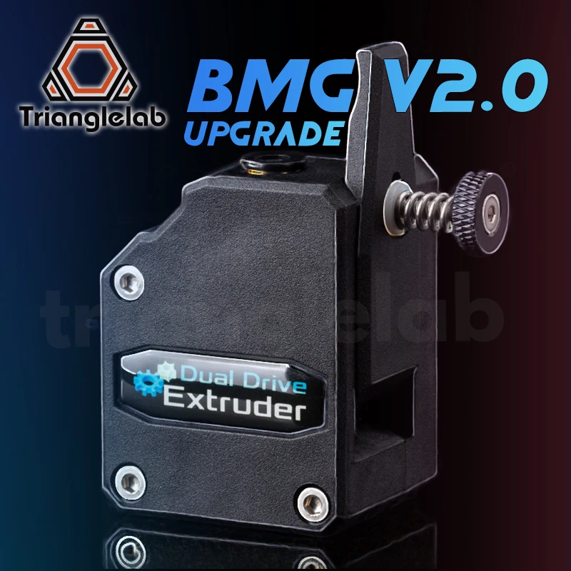 Trianglelab Новый BMG экструдер V2.0 Bowden клонированный Btech двойной привод для 3d принтера