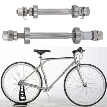 

MTB Bicycle Nickel-Plated Bearing Solid Front and Rear Axles Bike Repair Tool
