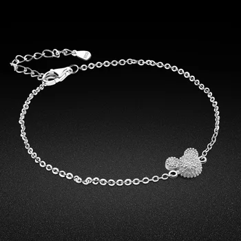 

Charm100% 925 Sterling Silver Original Bracelet Cute mickey chain bracelet For women & Girls Jewelry Birthday Present