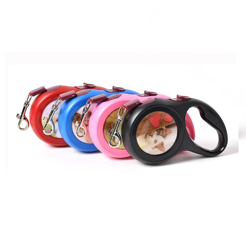 Милый 3 м/5 м Рулетка для собак Авто Выдвижной Поводок для домашних животных гибкий Тяговый канат удлиняющий поводок для маленьких собак и кошек TDL05