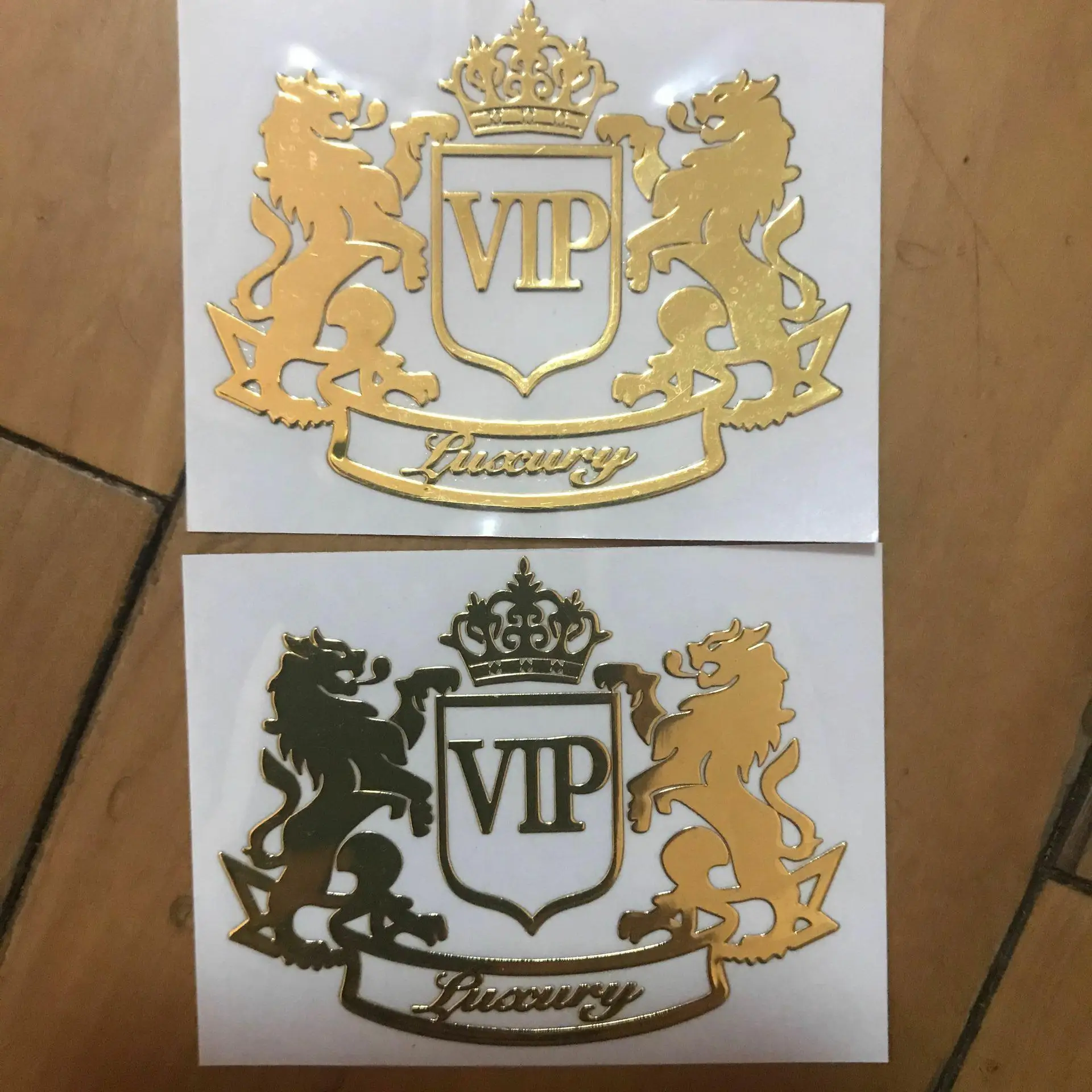 

MT-73 Luxury VIP 3D Car Stickers Cool Logo Styling Metal Badge Emblem Tail Decal Motorcycle Accessories Automobile