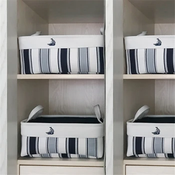 

Canvas Small Laundry Basket For Baby Toy Storage Barrel Dirty Clothes Sundries Household Organizers Storage Basket Folding Bag