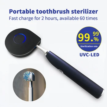 

2020 New Smart Induction UV Light Toothbrush Holder Sterilizer Box Toothbrush Cleaner Toothpaste Dispenser Wall Mount
