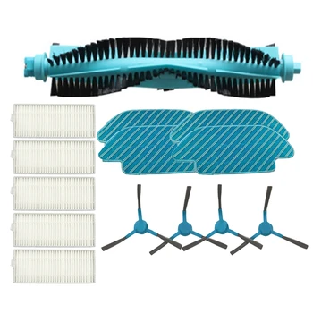 

Main Brush Side Brushes Hepa Filter Mop Cloth for Conga 4090 Robotic Vacuum Cleaner Replacements Parts