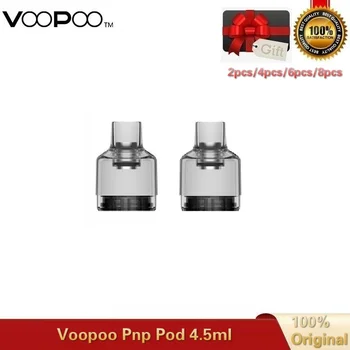 

2pcs~8pcs Original VOOPOO PnP Pod Cartridge 4.5ML Vape Tank for VOOPOO Drag X Drag S DRAG MINI Drag 2 Kit Refresh Edition Vaper