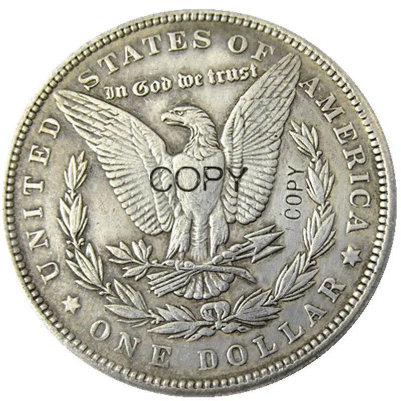 SELLER 1878 CC Morgan Dollar Zombie Skull Novelty Coin ** $5.00 SALE ** U.S 