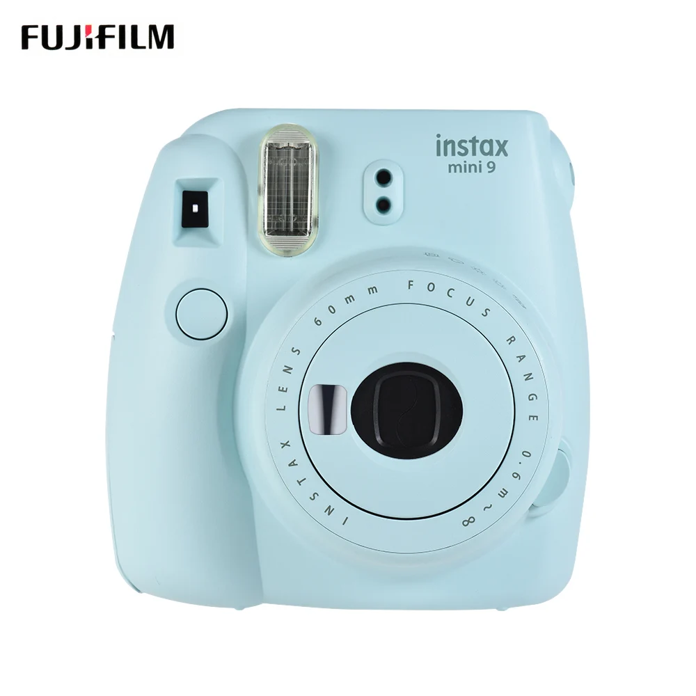 Фотокамера моментальной печати Fujifilm Instax Mini 9 с зеркалом для селфи и датчиком на светильник