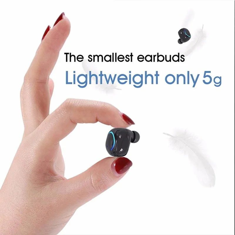 TWS беспроводные Bluetooth наушники для leagoo M13 T8S M9 M8 T5 чехол kiicaa mix с микрофоном внешний