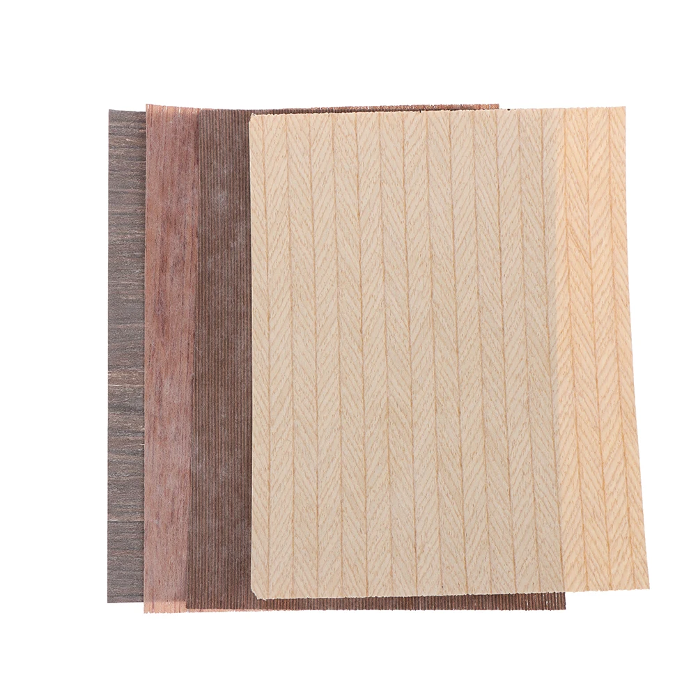 112 Dollhouse Miniature Flooring Wood Veneer Living Room Furniture AccessoriesFurniture Toys