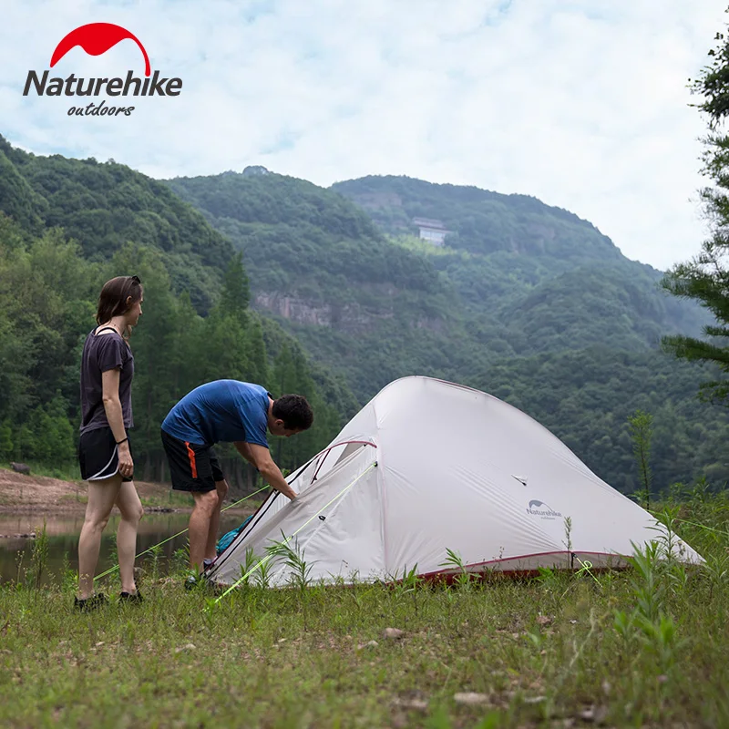 Naturehike Cloud Up 2 водонепроницаемый палаткс туристическая палатка 2х местная складной