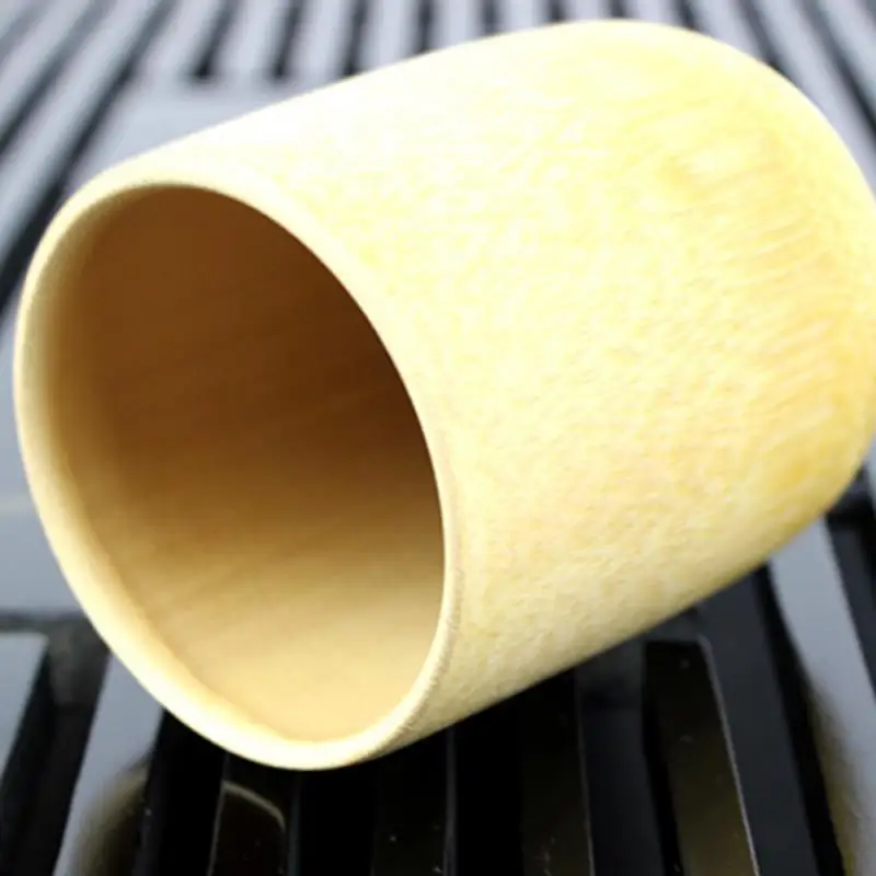 Natural Bamboo Water Cup Handmade Bamboo Water Cup Round Tea Cups Drinking Utensils With Fragrance
