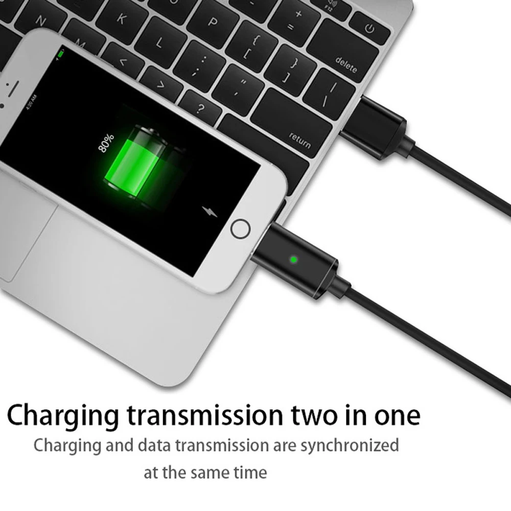 PD 45 Вт Зарядное устройство адаптер питания TYPE-C USB-C Магнитный кабель для xiaomi9 MacBook/DELL XPS 12/13/Samsun/Google Pixel XL iPhone 11/X
