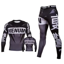 Футболка спортивная мужская ММА шорты сублимированный принт bjj боксерский Рашгард jiu jitsu gi Рашгард дышащий muay