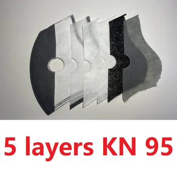 

XINTOWN Carbon Filter 3 Pieces Activated Dustproof Cycling Face Mask Filter Anti-Pollution Bicycle Bike Outdoor mask face shield