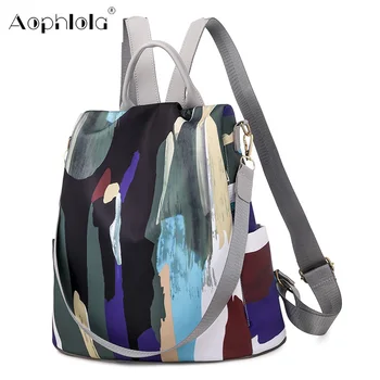 

New Nylon Travelling Backpack Woman Leisure Backpack School Bag for Teenage Girl Boy Female College Student Bagpack Rucksack