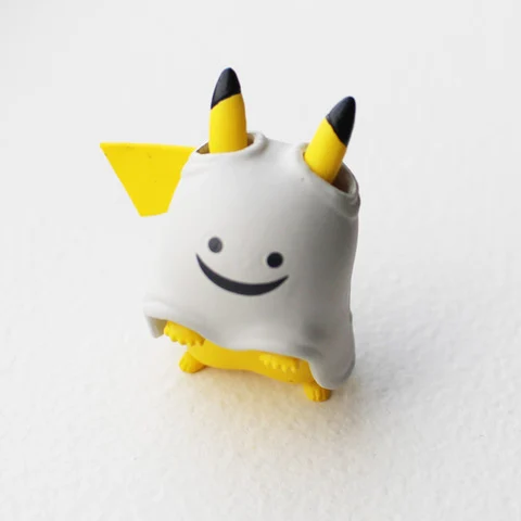 TAKARA TOMY pokemon 6 шт./компл. 4 5 см мимикю Пикачу роуле Косплей Аниме фигурки модель