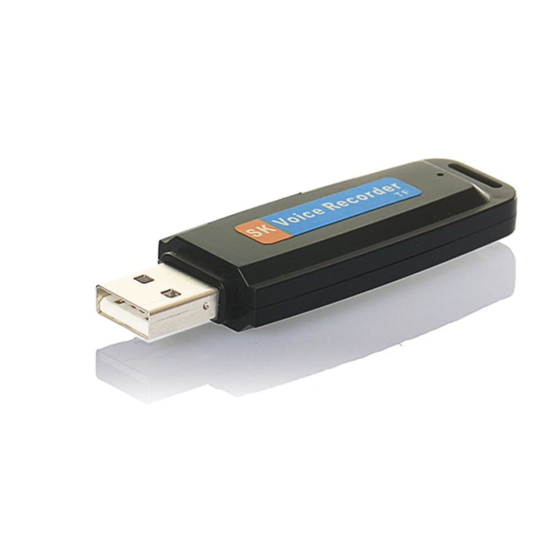 Диктофон U Disk цифровой Аудио зарядное устройство USB флеш накопитель до 32 Гб Micro SD TF