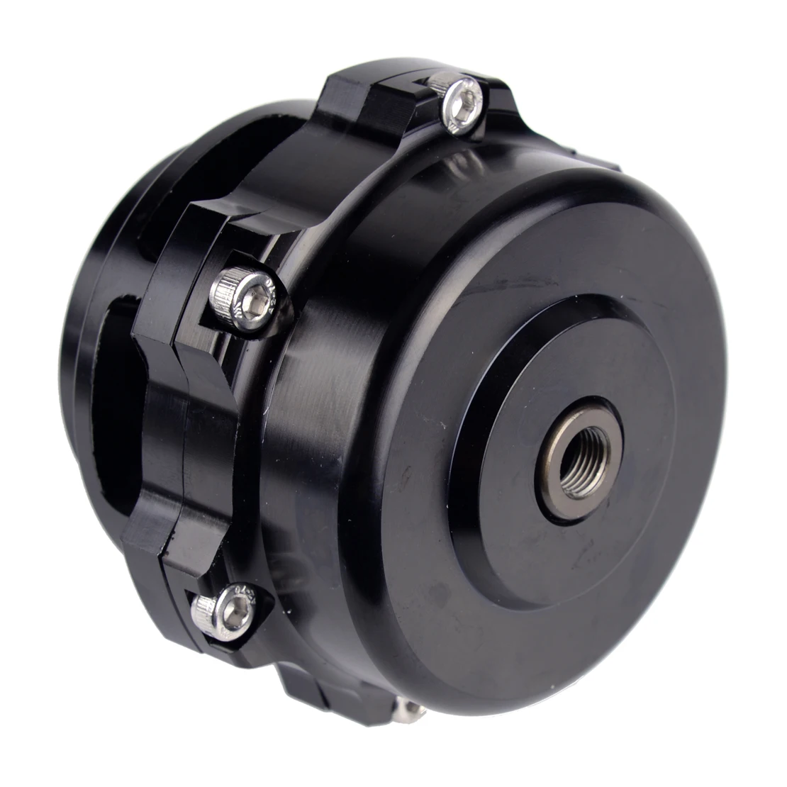 DWCX Черный Автомобильный клапан сброса избыточного давления, турбо выдувной клапан V-band зажим фланец Весна 0,4-1,3 бар 50 мм