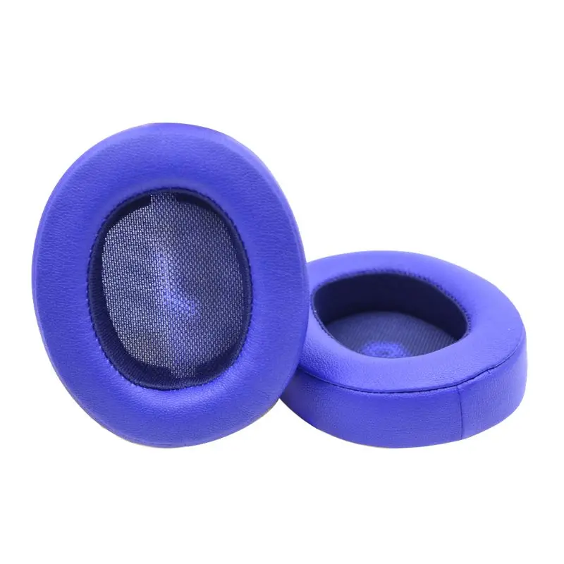 1Pair Replacement Soft Memory Foam Ear Cushion Cover Leather Earpads for J B L E55BT Bluetooth Wireless Headsets Headphones