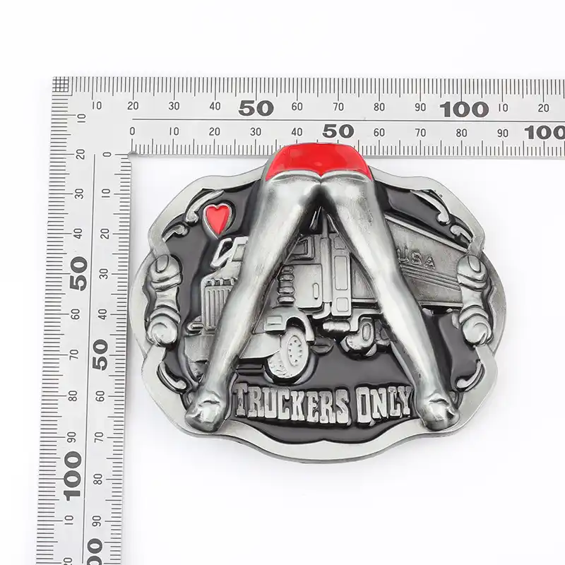 truck driver belt buckle