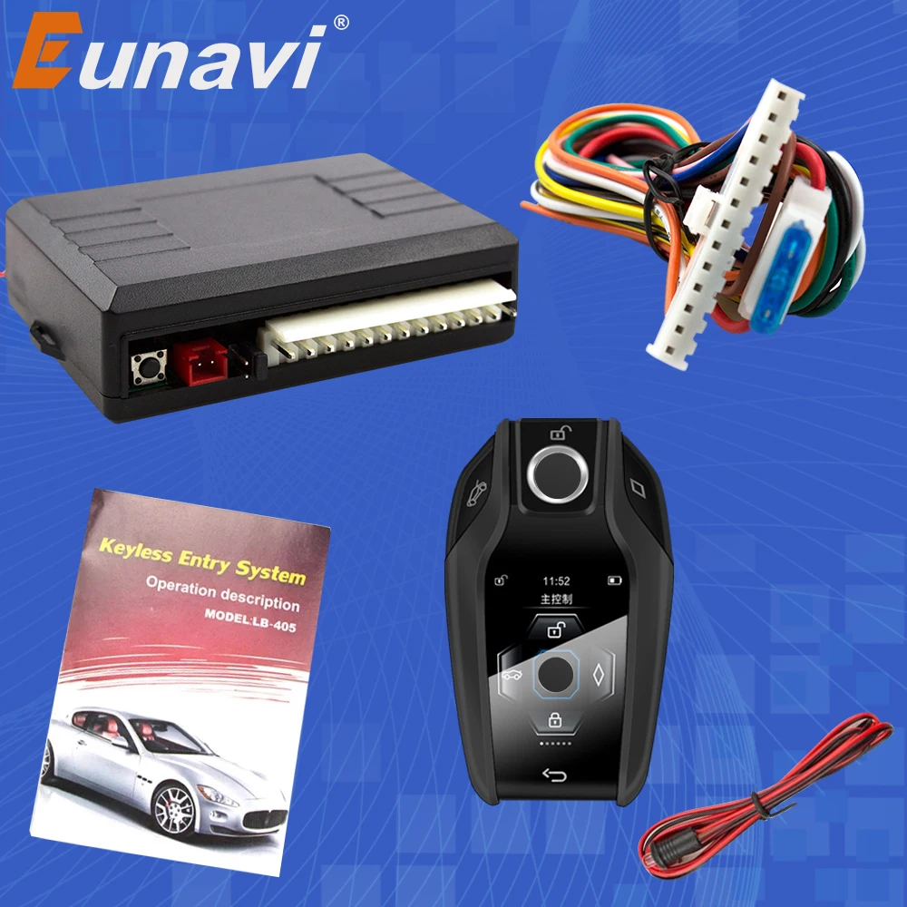 Универсальная автомобильная сигнализация Eunavi дистанционное - Цена: 756,86 - 7 515,50 руб.