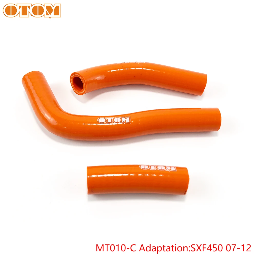 OTOM Motocross Orange Silikon Kühler Schlauch Kit Auto Motor Bike Zubehör Schlauch  Schlauch Für KTM SXF XCF-W XCW EXC-F 250 450 500 - AliExpress