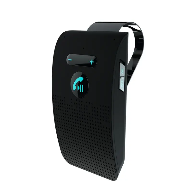 

Wireless Car Bluetooth V5.0 Bluetooth Handsfree Car Kit Wireless Bluetooth Speaker Phone Sun Visor Clip Speakerphone