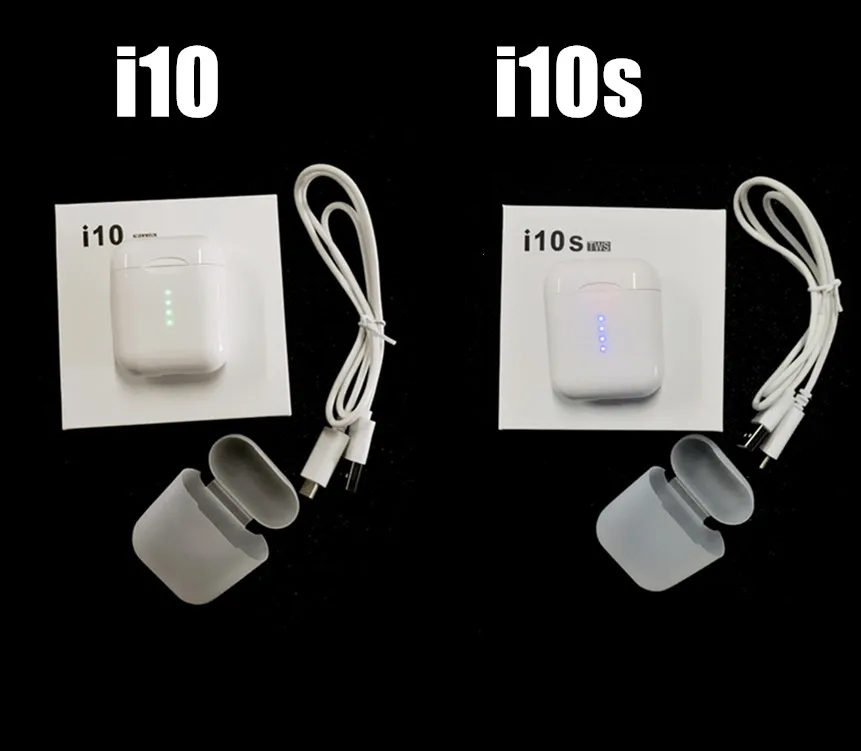 

10 TWS i10s Wireless Bluetooth Earphonei Touch Earbuds 5.0 Headset Sport Wireless Charging with Mic for All Smart Phone pk i100