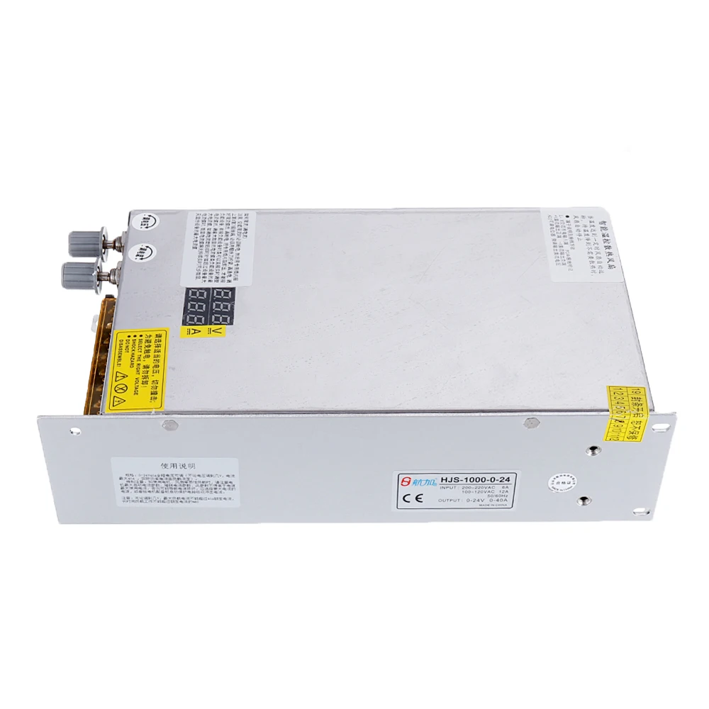 Переключение Питание Трансформатор smps AC 110/220V DC/DC 0-12/24/36/48V 1000W с двойным ЖК-дисплей цифровой Дисплей