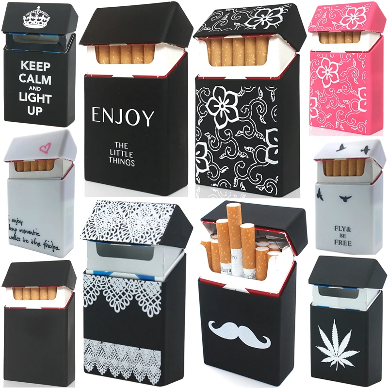 

Soft Portable Silicone Cigarette Cases For 20 Cigarette Accessories Cigarette Box Gadgets For Men Gift Tabaco Case Tobacco Box