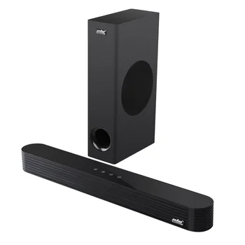 

120W Soundbar TV Home Theater Sound System Bluetooth Speaker Support Optical AUX Coaxial Sound Bar Subwoofer Speakers