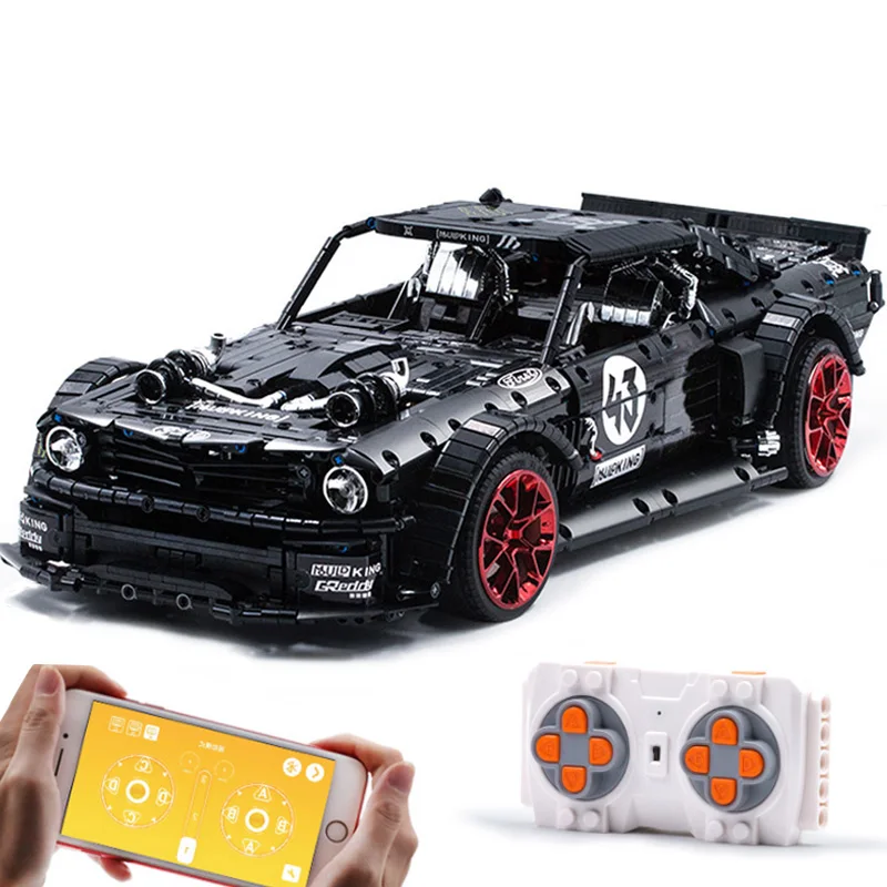 

Legoing Technic RC Super Sports Cars Electric Remote Control Ford Mustang SUV APP Building Blocks Toys for Children Gift Legoing