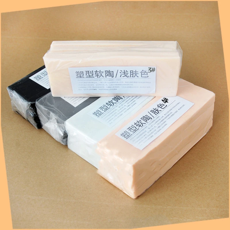 Professional Soft Clay Polymer Clay 500g Pottery DIY Carving Ceramic Doll polymer clay modeling polymer clay polymer clay kit