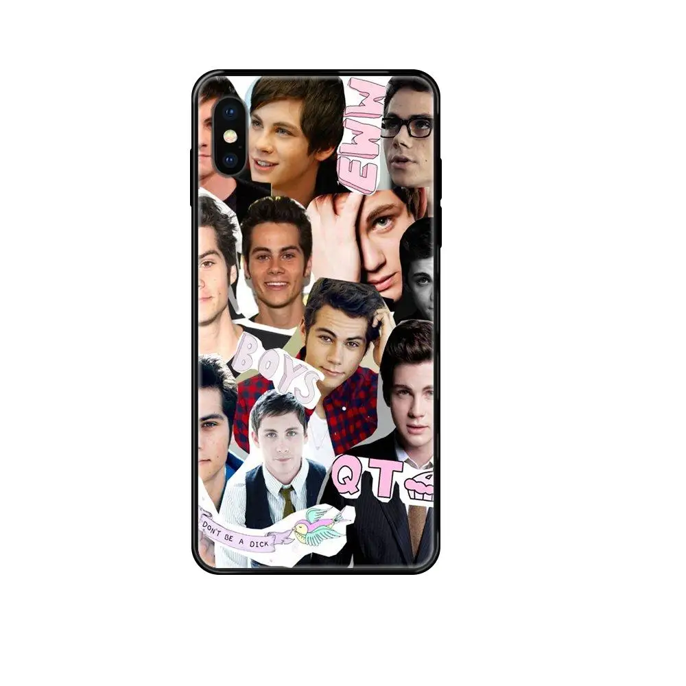Черный мягкий ТПУ чехол для Huawei P8 P9 P10 P20 P30 P40 Lite Plus Pro 2017 P Smart 2019 Dylan O Brien коллаж