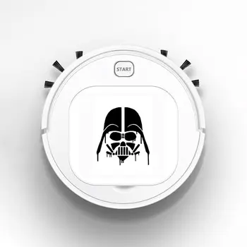 

Auto USB Sweeping 1800Pa Multifunction Smart Robot Vacuum Cleaner Dry Wet Floor Cleaner Star Wars Dripping Darth Vader Helmet