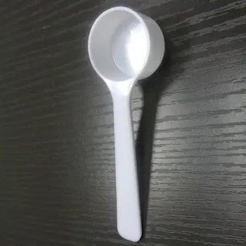 

8ml Plastic Milk Powder Spoon Cleaning Brush Tableware Flatware Kitchen Tool Soup Dessert Coffee Stirring Ice Cream Spoons