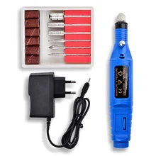 Новинка,, профессиональный электрический полировальный аппарат для ухода за ногтями и пальцами, маникюрный педикюр, набор для лечения, SMR88