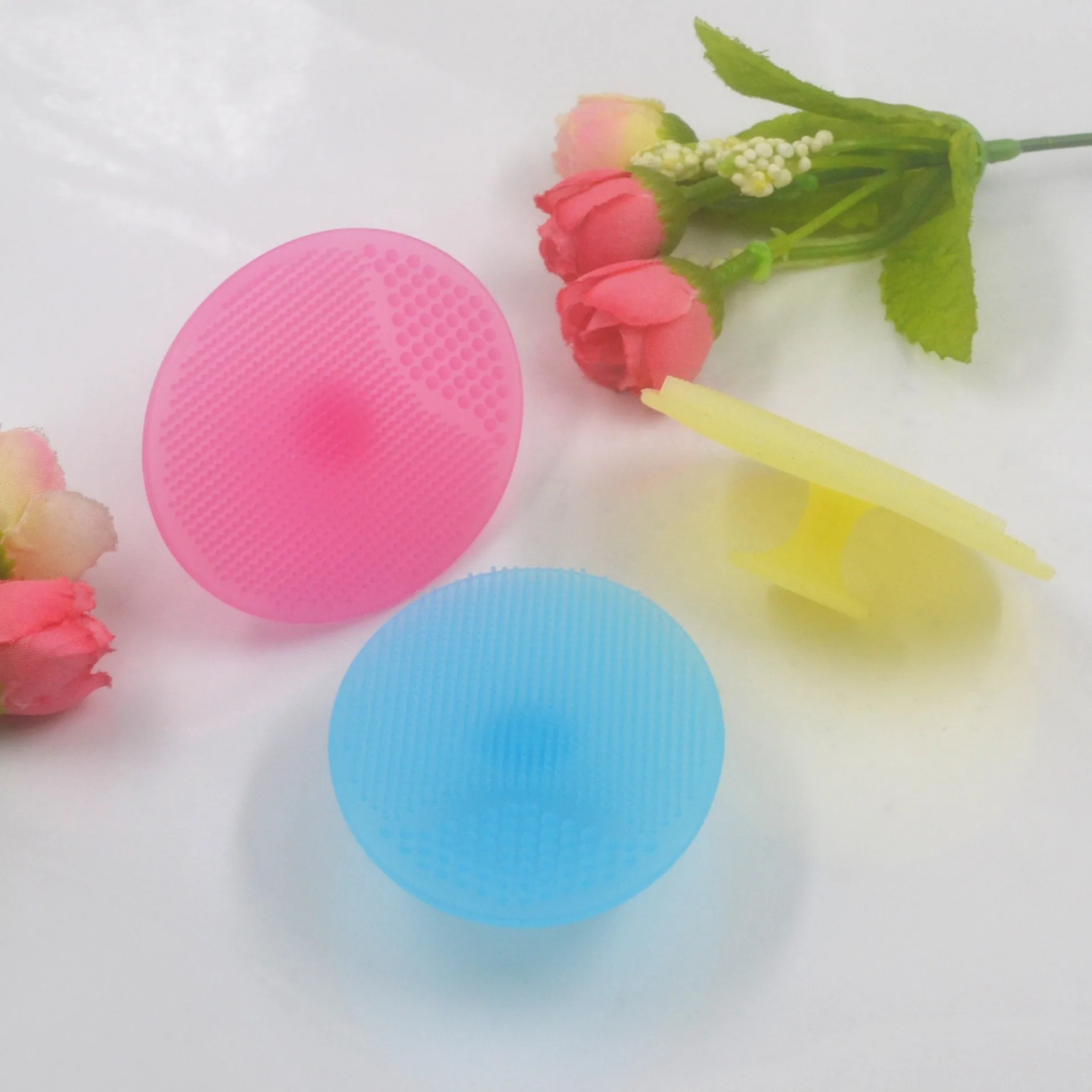 

Face Brushes Silicone Washing Pad Facial Exfoliating Blackhead Face Cleansing Brush Tool Soft Deep Cleaning