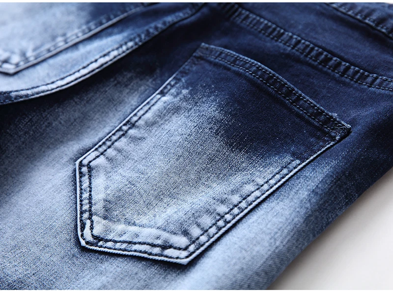 Pants for Men's Stars Embossed Tie and Dye Slim Fit Staight Jeans Plus Size Stretch Denim Full Length Zipper Fly Pants