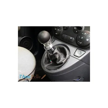 

Headphone shift lever Fiat new 500 genuine leather black