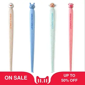 

Cartoon Pig Wheat Straw Handle Toothbrush Soft Bamboo Fiber Manual Toothbrushes Sparkling Teeth Travel Toothbrush