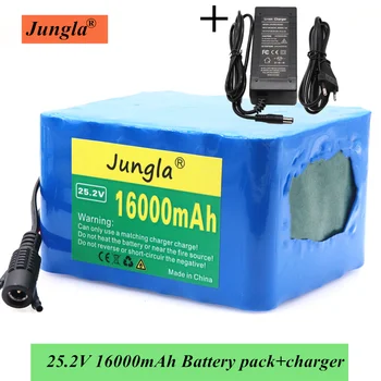 

2020 Original 24v 12ah 6S6P lithium battery 25.2V 16000mAh battery lithium battery bicycle battery pack 350w bike 250w motor wit