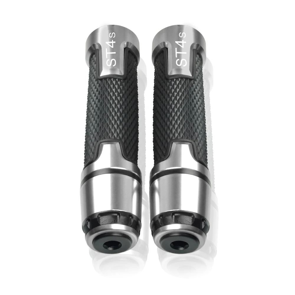Универсальные CNC алюминиевые аксессуары для мотоциклов, руль, рукоятка, ручки, мотоциклетные рукоятки, резиновая рукоятка для DUCATI ST4S - Цвет: ST4S